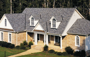 Roof with CertainTeed roofing shingles